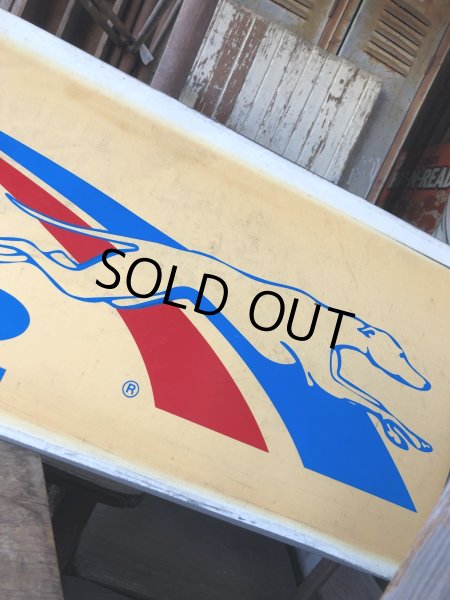 画像11: Vintage Greyhound Lines Inc Advertising Greyhound Bus Display Sign (R049) (11)