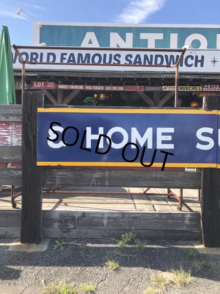 画像2: 【店舗引き取り限定】Vintage GOODYEAR Store Display & HOME SUPPLIES Porcelain Sign Huge ! (R054) (2)
