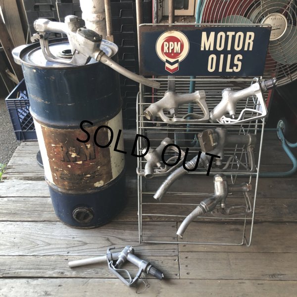 画像18: Vintage Service Station Gas Pump Handle Nozzle (R059)  (18)