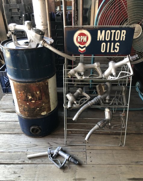 画像10: Vintage Service Station Gas Pump Handle Nozzle (R057)  (10)
