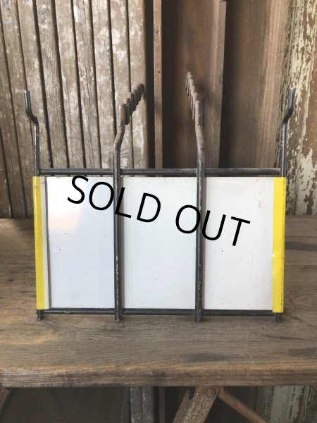 画像9: 70s Vintage True Temper Hardware Store Metal Display Rack (R063)  (9)