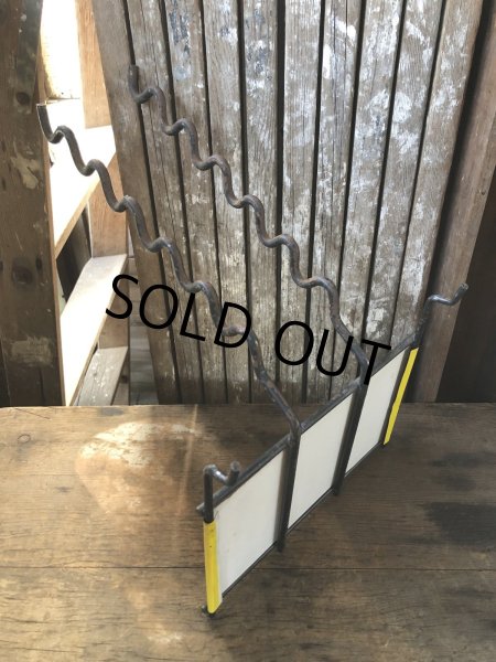 画像8: 70s Vintage True Temper Hardware Store Metal Display Rack (R063)  (8)