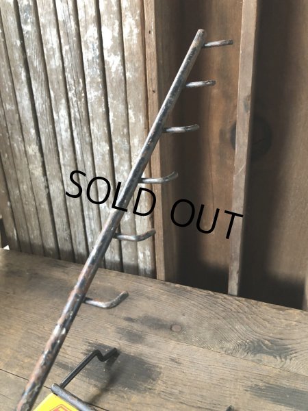 画像7: 70s Vintage True Temper Hardware Store Metal Display Rack (R067)  (7)