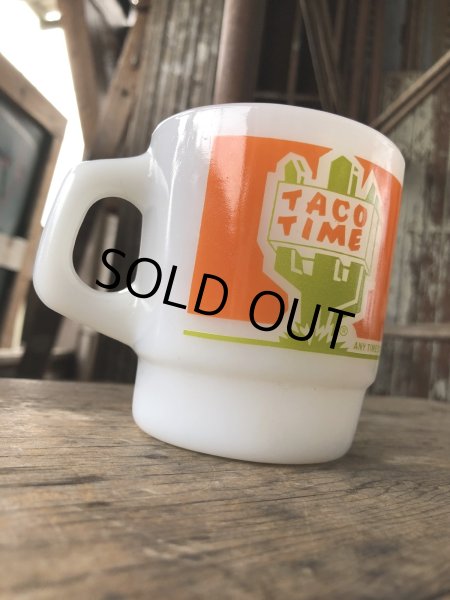 画像3: 〜70s Vintage Fire King TACO TIME Mug (R074)  (3)