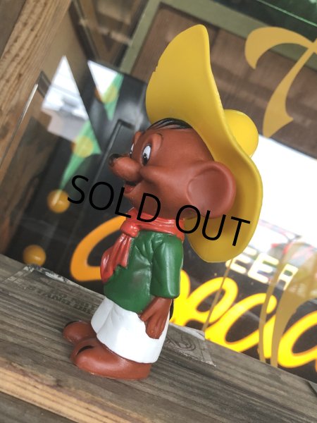 画像2: 70s Vintage Speedy Gonzales R.DAKIN Vinyl Doll (R071)  (2)