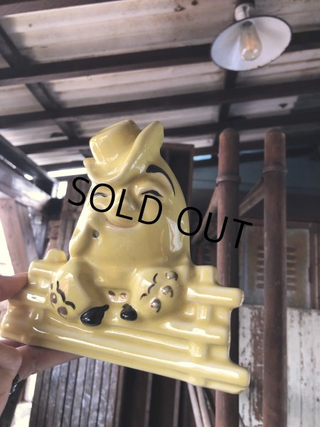 画像16: Vintage Ceramic Cowboy Humpty Dumpty String Holder Horton Ceramics (R080)  (16)