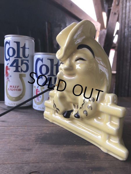 画像12: Vintage Ceramic Cowboy Humpty Dumpty String Holder Horton Ceramics (R080)  (12)