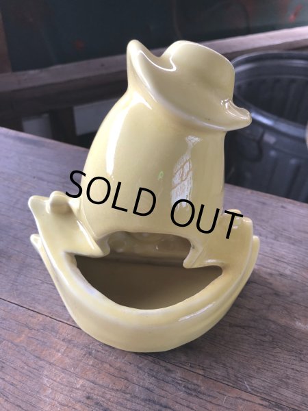 画像8: Vintage Ceramic Cowboy Humpty Dumpty String Holder Horton Ceramics (R080)  (8)