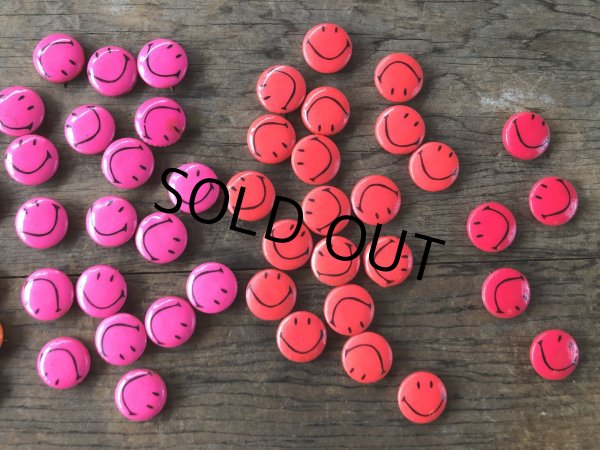 画像4: 60s Vintage Original Happy Smiley Smile Face Button Pins Pinback (R081)  (4)