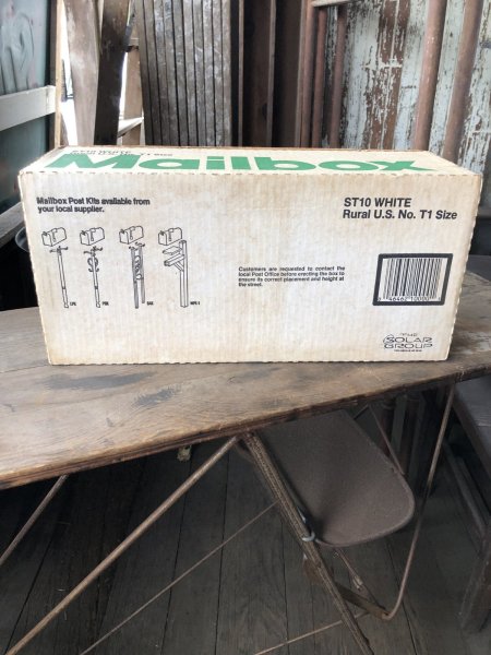 画像15: Vintage Mid Century RURAL U.S. MAILBOX New in Original Box (R089)  (15)