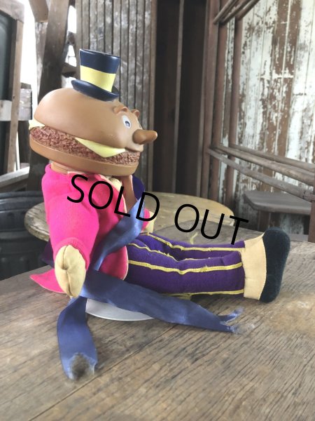 画像3: Vintage McDonald's Mayor McCheese Rubber Head Puppet Doll (R090)  (3)