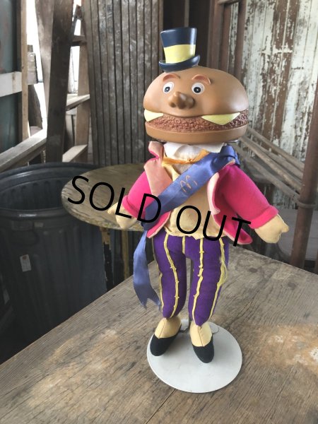 画像7: Vintage McDonald's Mayor McCheese Rubber Head Puppet Doll (R090)  (7)