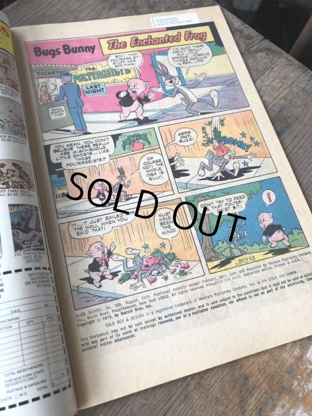 画像2: 70s Vintage GOLD KEY Comic BUGS BUNNY (R117)  (2)