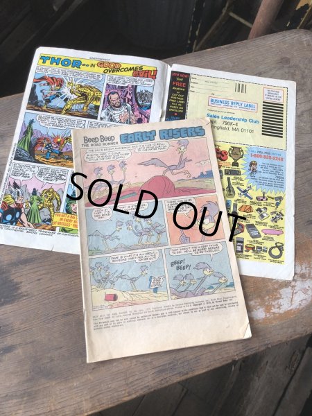 画像2: 70s Vintage GOLD KEY Comic THE ROAD RUNNER (R111)  (2)