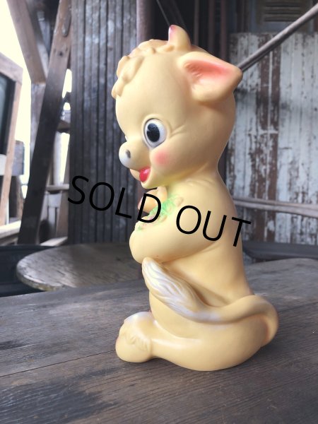 画像7: 60s Vintage Ledraplastic Cow Rubber Squeaky Doll (R126)  (7)