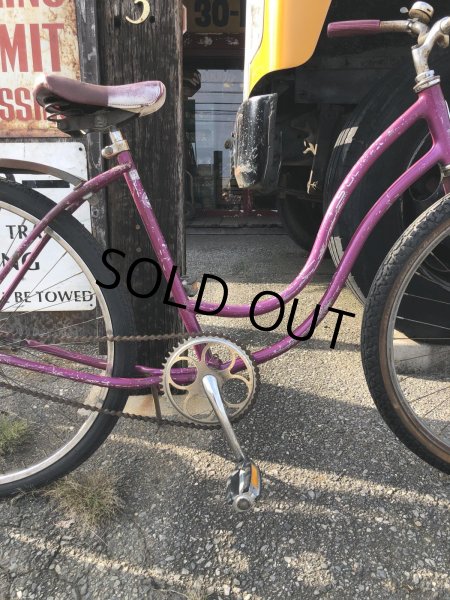 画像10:  【店舗引き取り限定】70s Vintage Schwinn HollyWood Magenta Purple Ladies Bicycle (R127) (10)