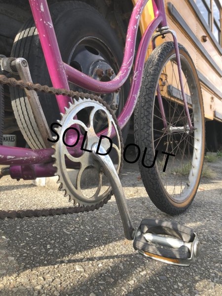 画像12:  【店舗引き取り限定】70s Vintage Schwinn HollyWood Magenta Purple Ladies Bicycle (R127) (12)