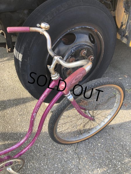 画像14:  【店舗引き取り限定】70s Vintage Schwinn HollyWood Magenta Purple Ladies Bicycle (R127) (14)