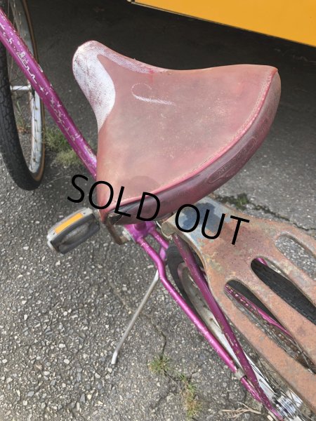画像19:  【店舗引き取り限定】70s Vintage Schwinn HollyWood Magenta Purple Ladies Bicycle (R127) (19)