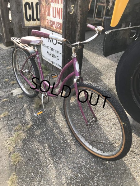 画像13:  【店舗引き取り限定】70s Vintage Schwinn HollyWood Magenta Purple Ladies Bicycle (R127) (13)