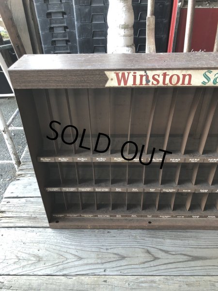画像6: 70s Vintage Advertising Cigarette Store Display Metal Rack Winston Salem Camel (R128) (6)