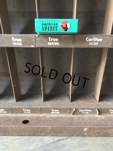 画像15: 70s Vintage Advertising Cigarette Store Display Metal Rack Winston Salem Camel (R128) (15)