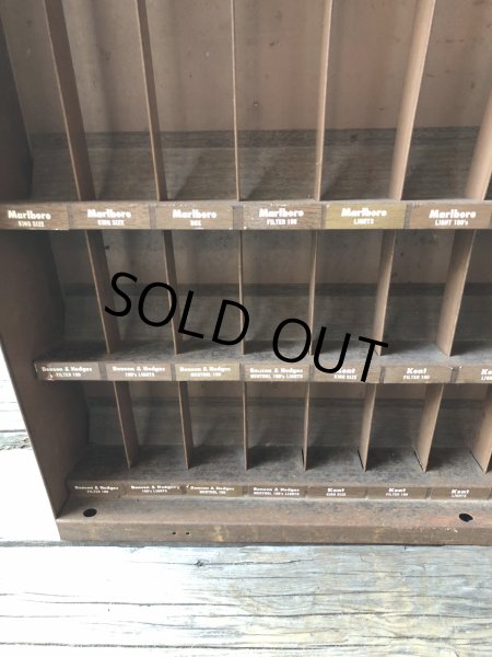 画像14: 70s Vintage Advertising Cigarette Store Display Metal Rack Winston Salem Camel (R128) (14)