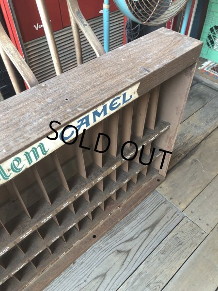 画像10: 70s Vintage Advertising Cigarette Store Display Metal Rack Winston Salem Camel (R128) (10)