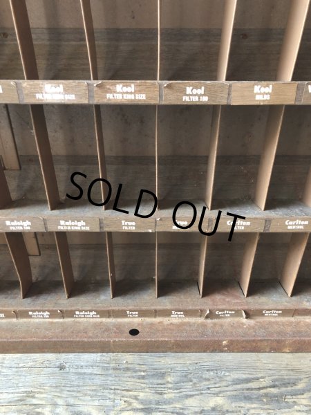 画像12: 70s Vintage Advertising Cigarette Store Display Metal Rack Winston Salem Camel (R128) (12)