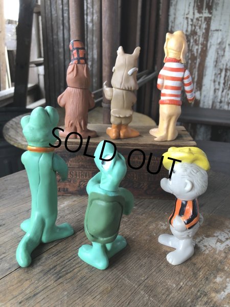 画像3: 60s Vintage Walt Kelly Pogo Possible Vinyl Figures Complete Set (R138)  (3)