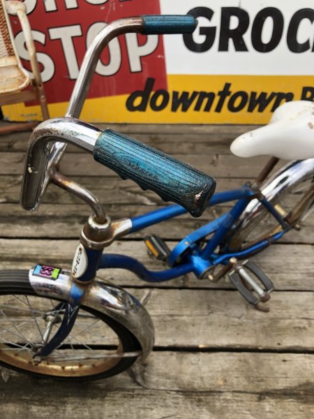 画像3:  【店舗引き取り限定】Vintage Schwinn Stingray Pixie Boys Kids Bike Blue 16" (R143) (3)
