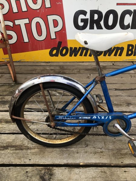 画像6:  【店舗引き取り限定】Vintage Schwinn Stingray Pixie Boys Kids Bike Blue 16" (R143) (6)