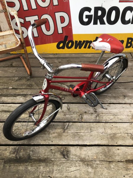 画像12:  【店舗引き取り限定】Vintage Schwinn Stingray Pixie Boys Kids Bike Red 16" (R144) (12)