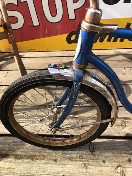 画像9:  【店舗引き取り限定】Vintage Schwinn Stingray Pixie Boys Kids Bike Blue 16" (R143) (9)