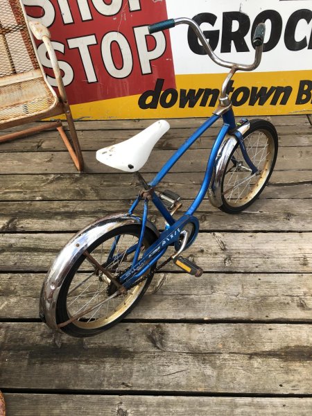 画像14:  【店舗引き取り限定】Vintage Schwinn Stingray Pixie Boys Kids Bike Blue 16" (R143) (14)