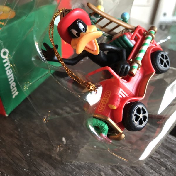 画像4: 90s Vintage WB Daffy Duck Ornament W/BOX (R145) (4)