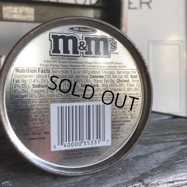 画像5: Vintage M&M's Tin Can Happy Holidays 2004 (R172)  (5)