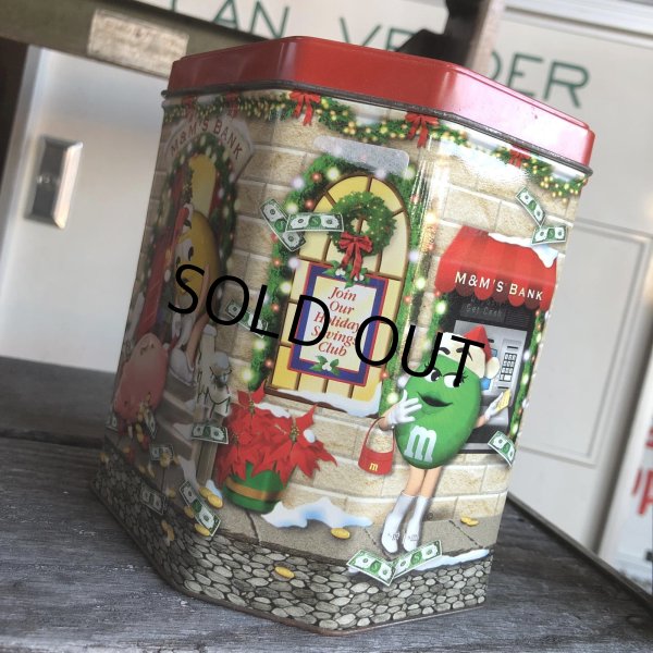 画像3: Vintage M&M's Tin Can Happy Holidays 2003 (R174)  (3)
