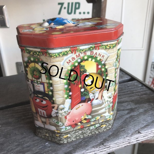 画像2: Vintage M&M's Tin Can Happy Holidays 2003 (R174)  (2)