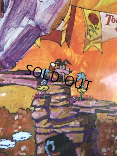 画像12: ROSE BOWL 1973 OSU vs USC Vintage Original Poster (R181)  (12)