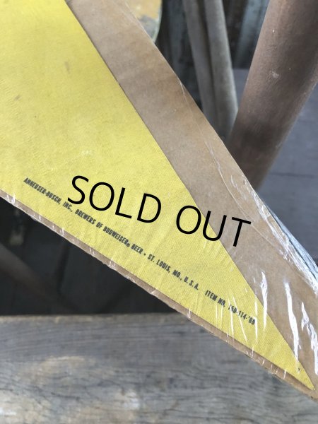 画像2: 90s Vintage Budweiser BUD MAN Pennant (B184)  (2)