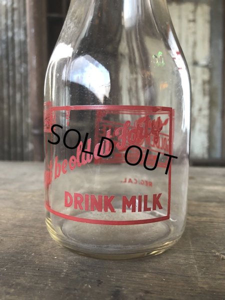 画像5: Vintage MILK Bottlel (R192)  (5)