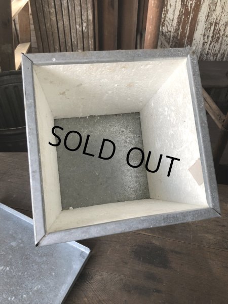 画像9: Vintage Galvanized Metal Dairy Milk Box Smith Brothers (R186)  (9)