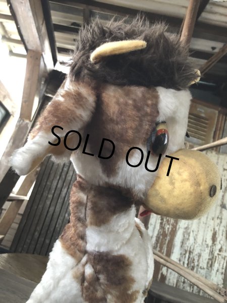 画像9: Vintage Cow Plush Doll (R189)  (9)