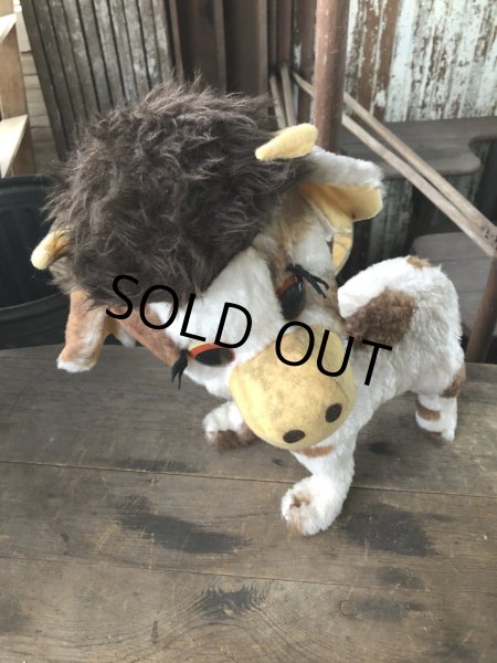 画像10: Vintage Cow Plush Doll (R189)  (10)