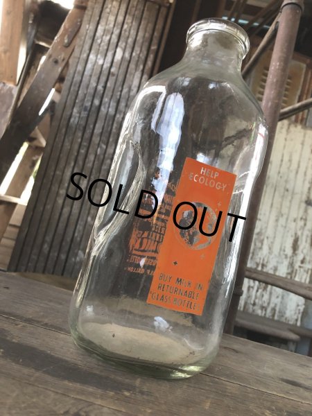 画像2: Vintage MILK Bottlel (R191)  (2)