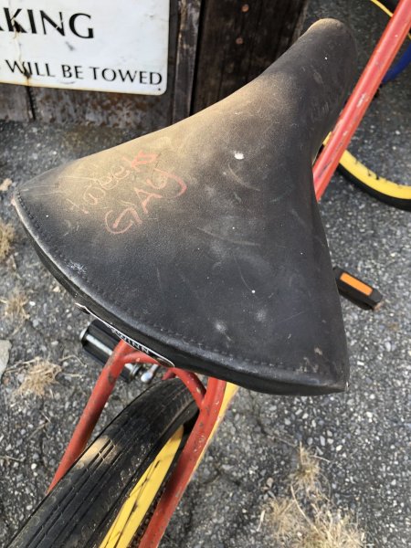 画像7:  【店舗引き取り限定】Vintage Fire pattern Bicycle FIRE BOMB 24" (R203) (7)