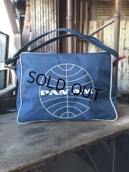 画像3: 70s Vintage PAN AM Airline Bag (R204)  (3)