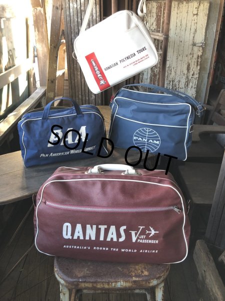 画像13: 70s Vintage PAN AM Airline Bag (R204)  (13)
