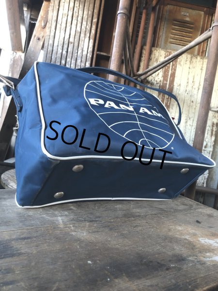 画像9: 70s Vintage PAN AM Airline Bag (R204)  (9)